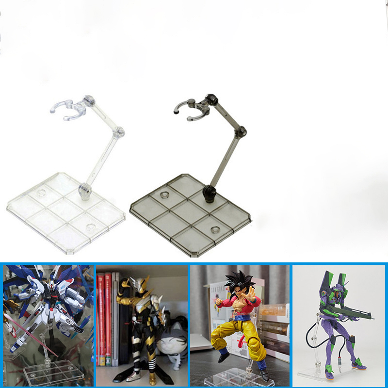 Model Kit Gundam - Clear Action Figure Stand,Assembly Action Figure