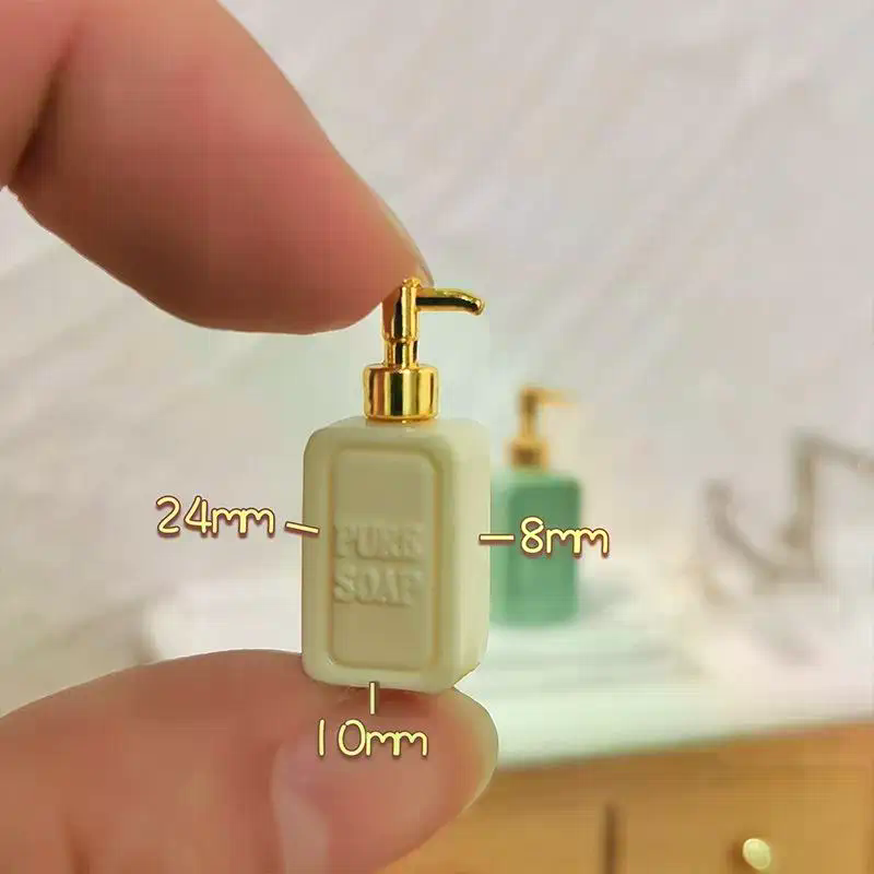 4Pcs Miniature Soap Dispenser  - Model Kit Fantasy ulasan dan harga