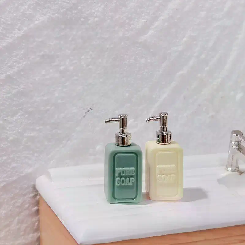 4Pcs Miniature Soap Dispenser  - Model Kit Fantasy ulasan dan harga