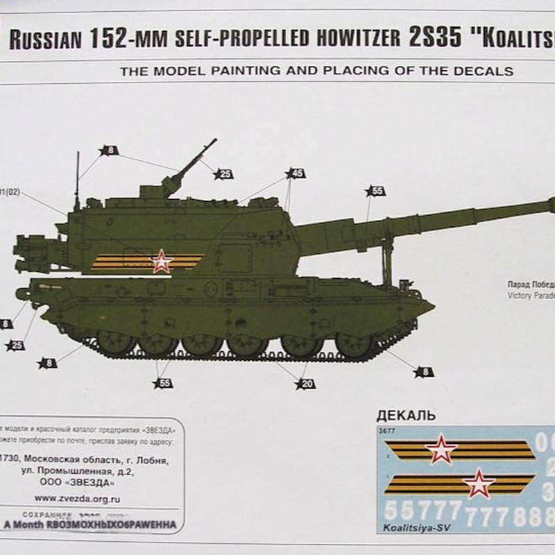 Zvezda Red Star 3677 1/35 Russ - Model Kit Zvezda ulasan dan harga