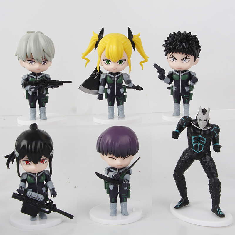 6pcs/set Kaiju No.8 Anime Hibi - Model Kit Kaiju No 8 ulasan dan harga