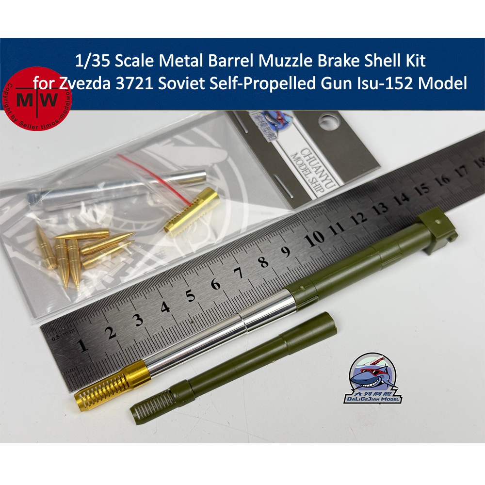 1/35 Scale Metal Barrel Muzzle - Model Kit Zvezda ulasan dan harga