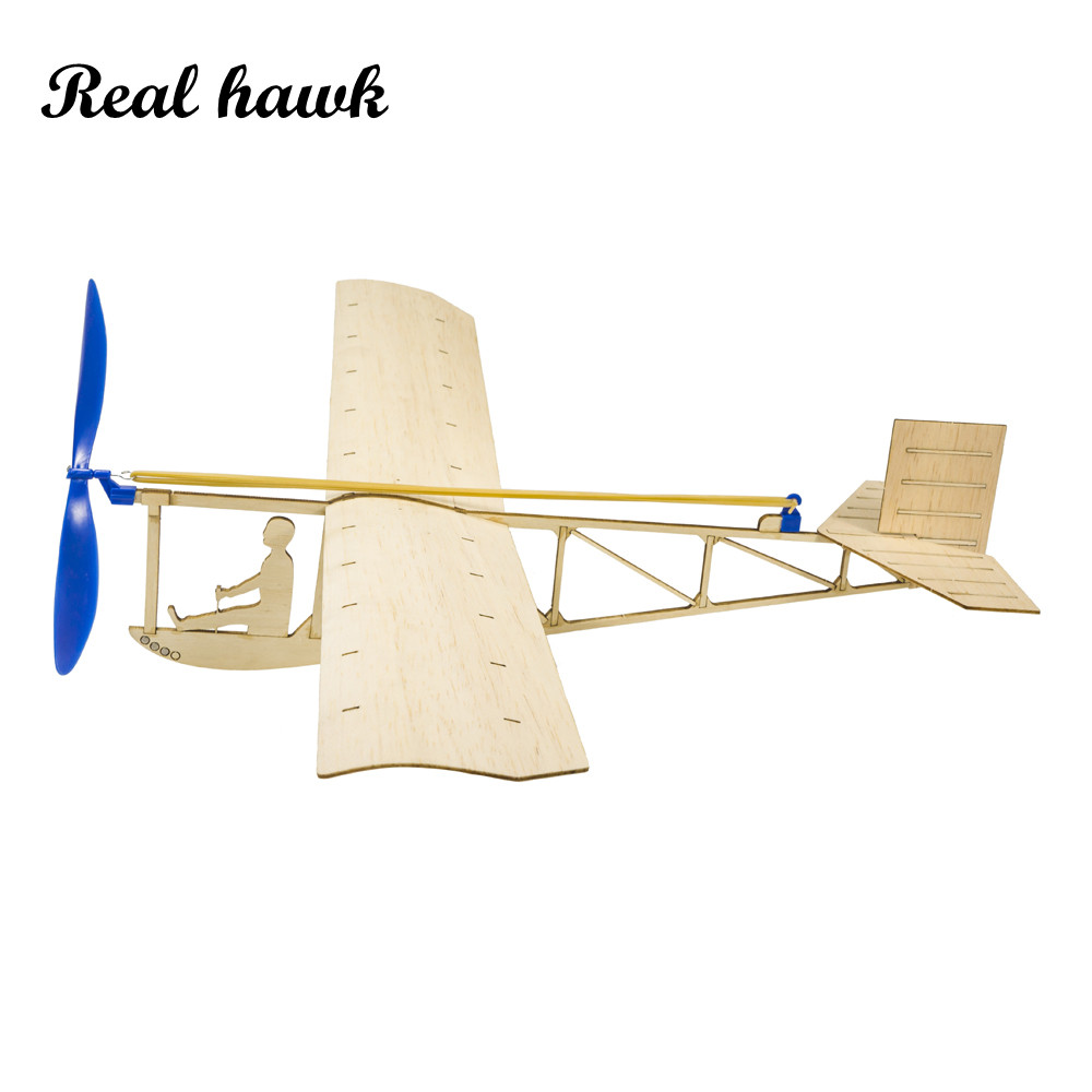 STEM Rubber Band Powered Airpl - Model Kit Wood ulasan dan harga