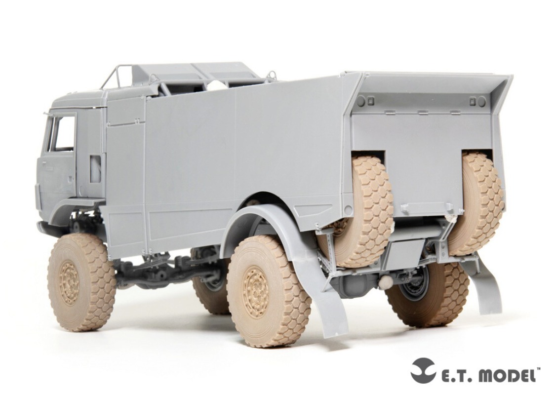Model 1/35 KAMAZ-43509 Truck S - Model Kit Zvezda ulasan dan harga