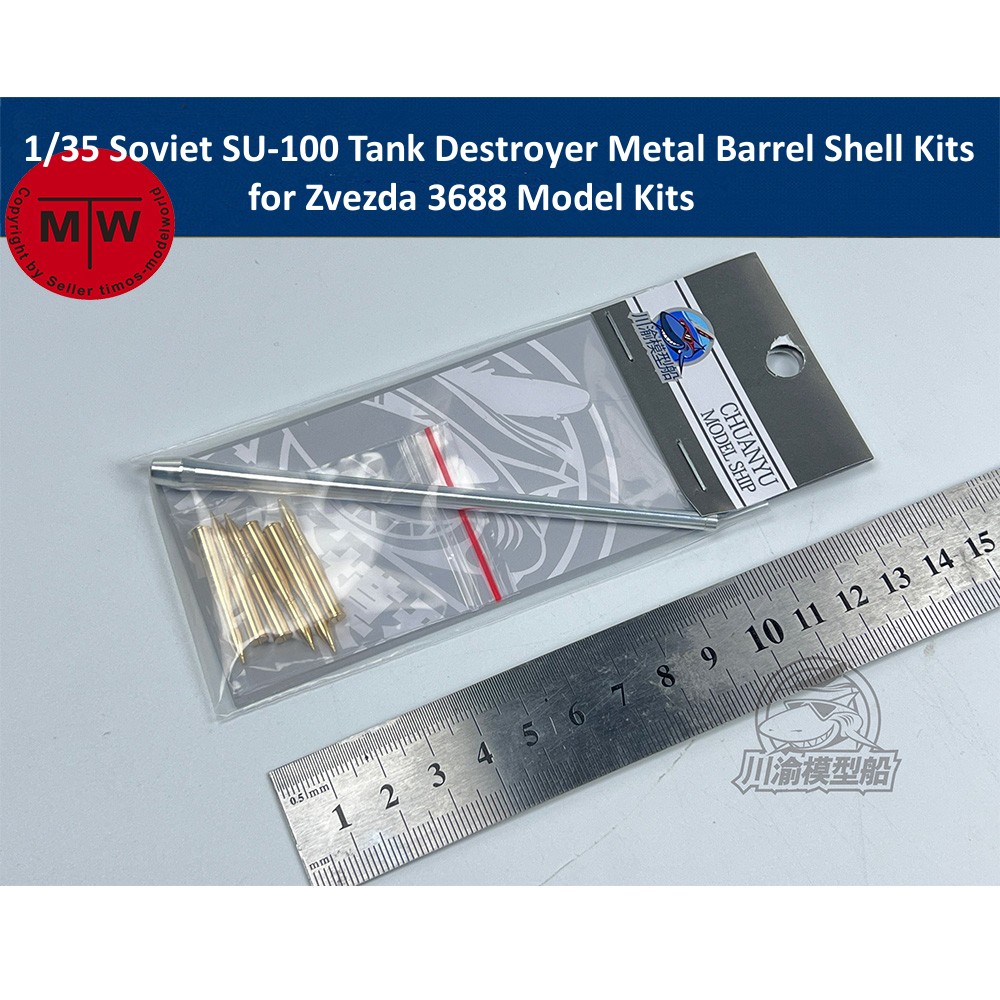 1/35 Scale Soviet SU-100 Tank  - Model Kit Zvezda ulasan dan harga