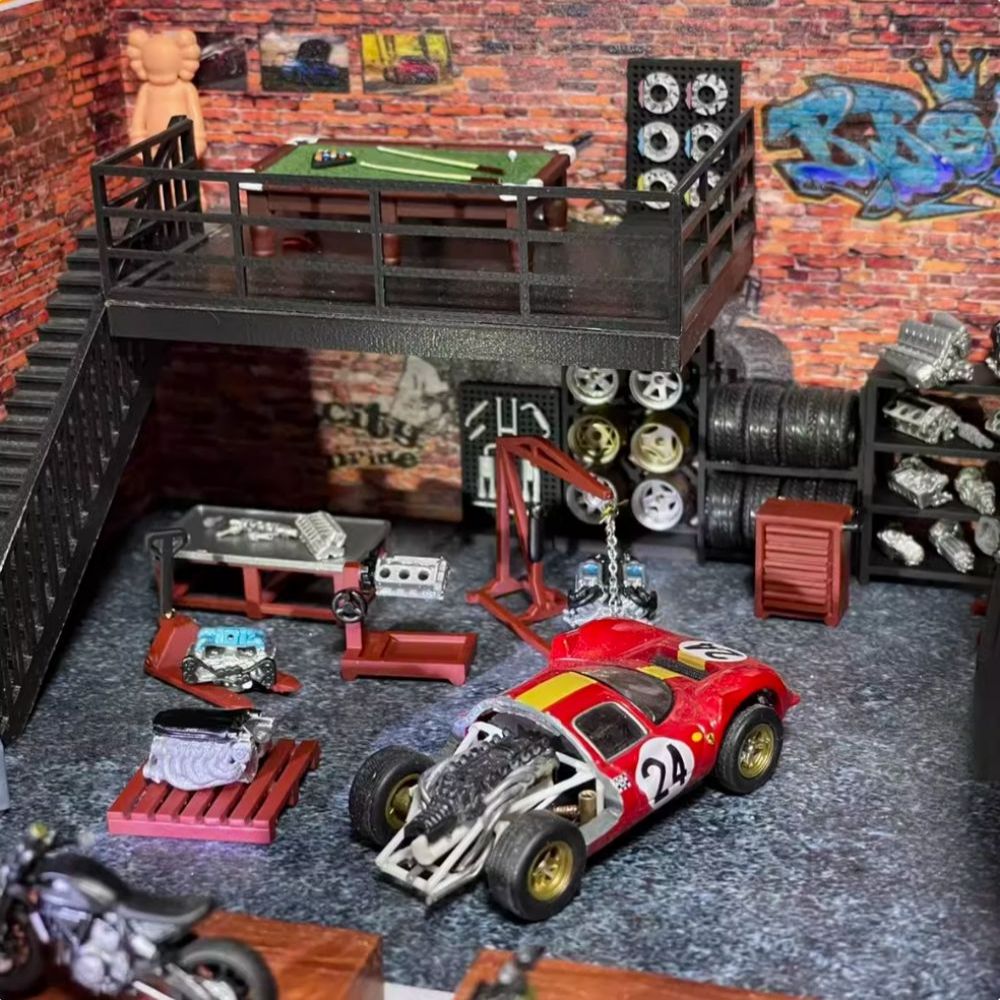 Custom Modification 1/64 Engin - Model Kit Zombie ulasan dan harga