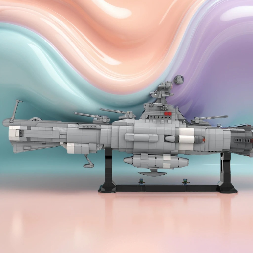 1347pcs MOC Space Battleship Y - Model Kit Yamato Space ulasan dan harga