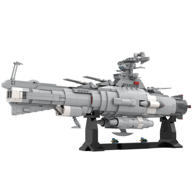 1347pcs MOC Space Battleship Y - Model Kit Yamato Space ulasan dan harga