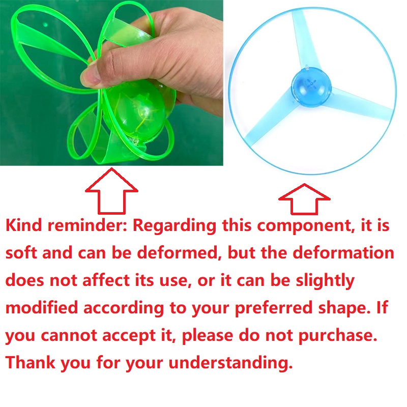 Luminous Flying Disc Propeller - Model Kit Ufo ulasan dan harga