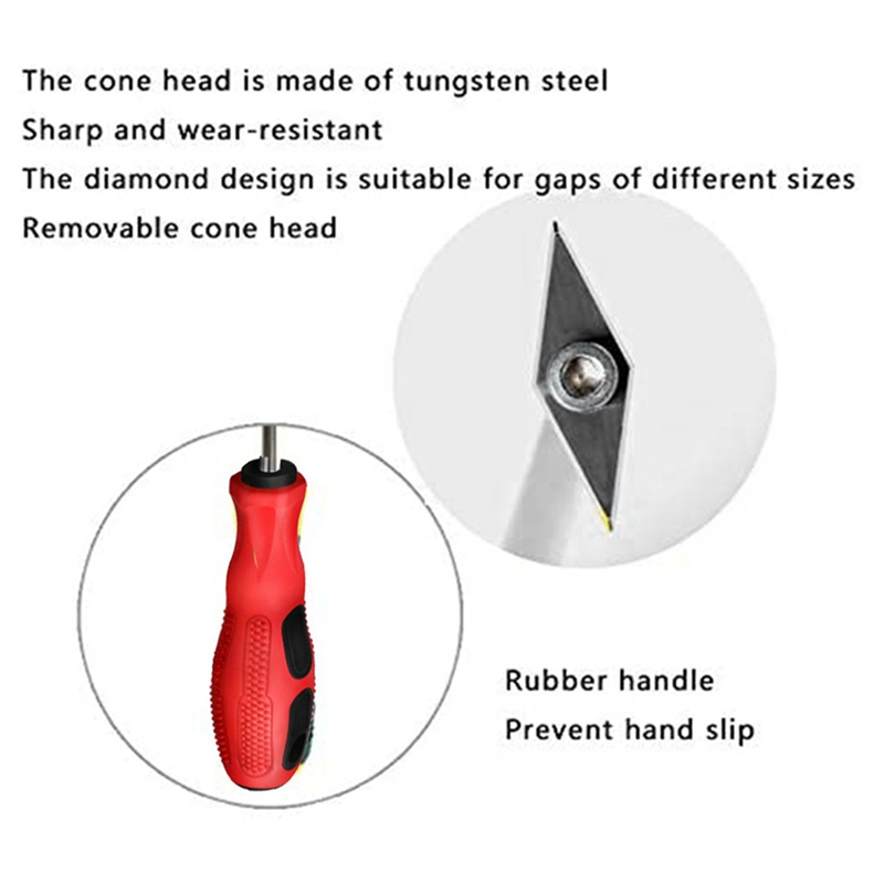 2-Piece Slotting Machine Set G - Seam Scraper Tool ulasan dan harga