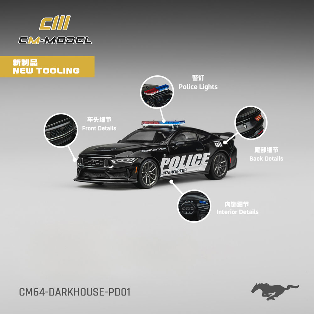 CM Model 1/64 Dark Horse Polic - Model Kit V8 ulasan dan harga
