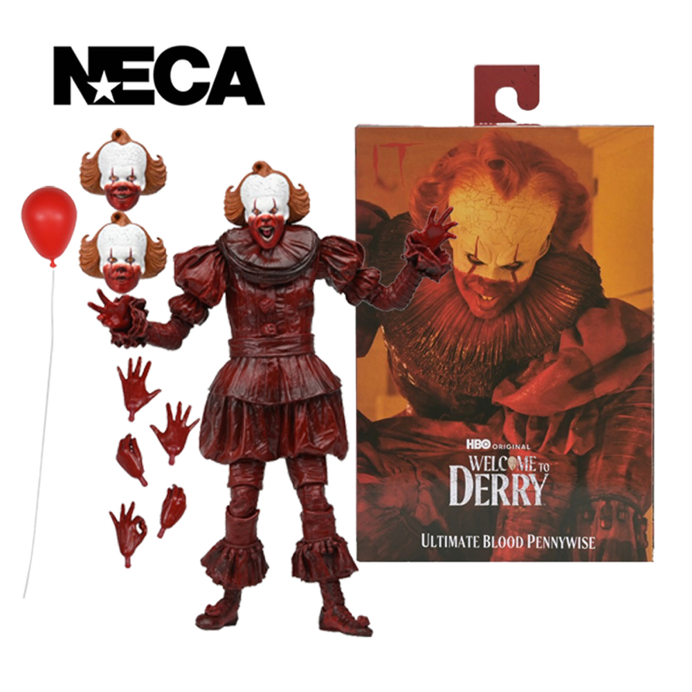 NECA Ultimate Blood Pennywise  - Model Kit Zombie ulasan dan harga