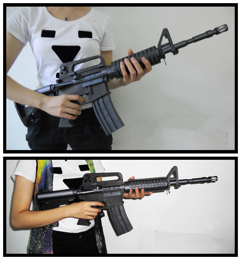 1:1 Lifesize M4A1 Colt Carbine - Model Kit Lego ulasan dan harga