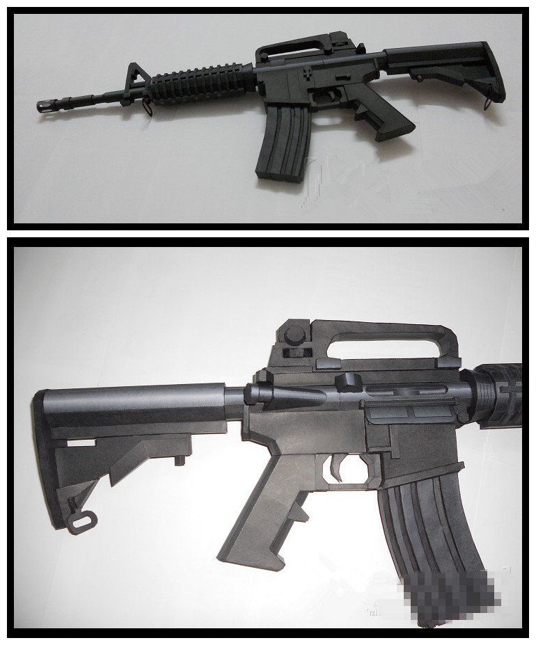 1:1 Lifesize M4A1 Colt Carbine - Model Kit Lego ulasan dan harga