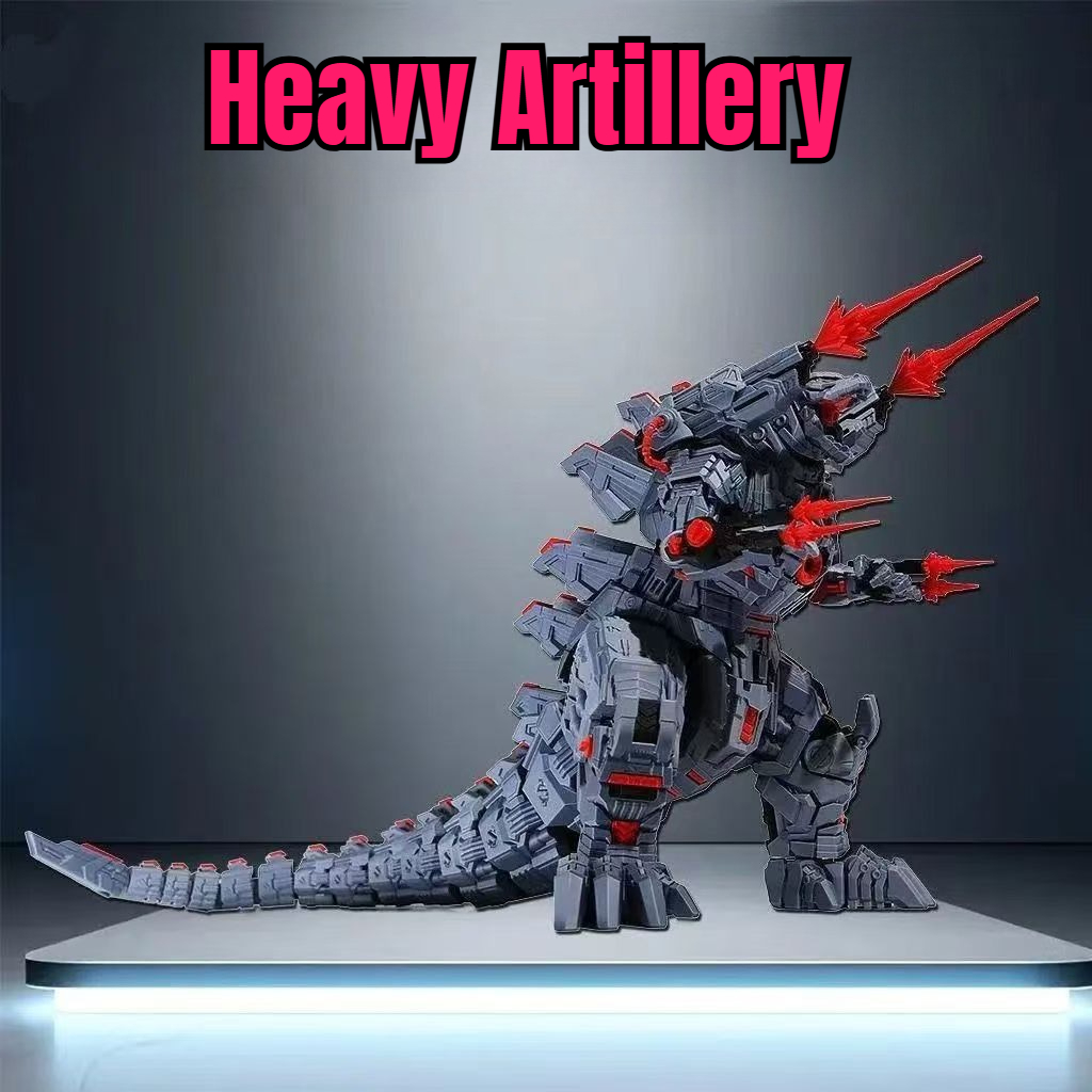 3D Printed Mechanical Godzilla - Model Kit Kiryu ulasan dan harga