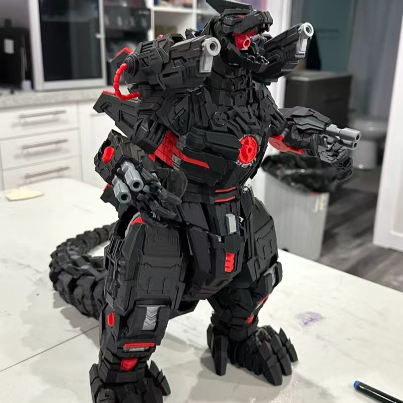 3D Printed Mechanical Godzilla - Model Kit Kiryu ulasan dan harga