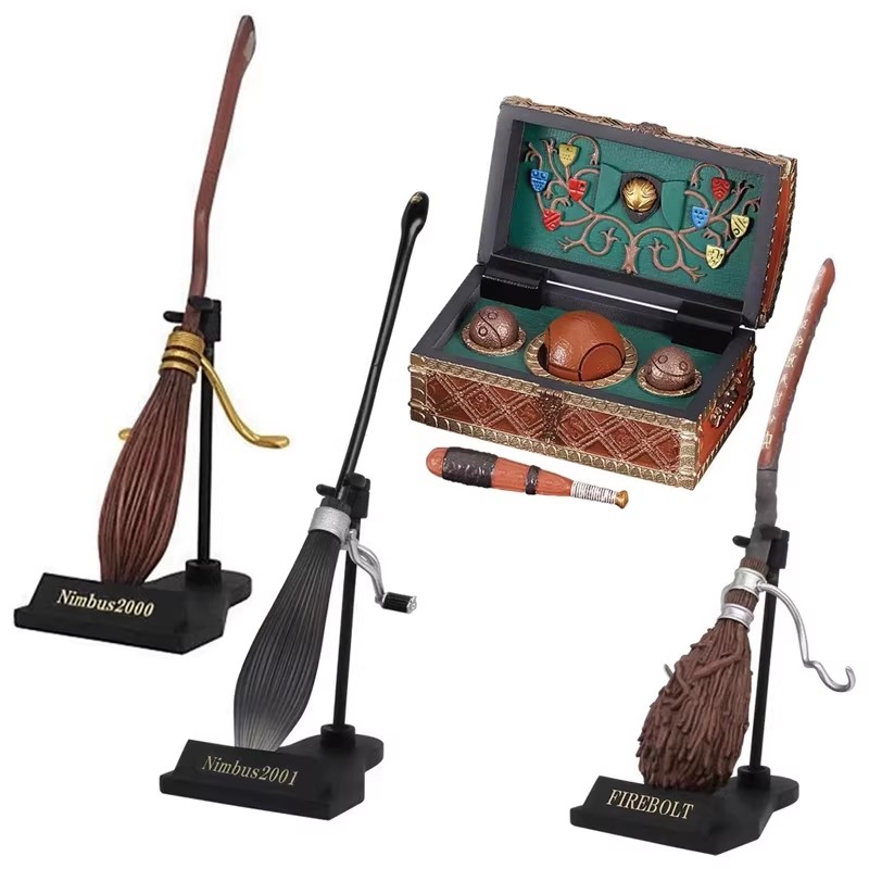 TOMY Genuine 4Pcs Gashapon Har - Model Kit Harry Potter ulasan dan harga