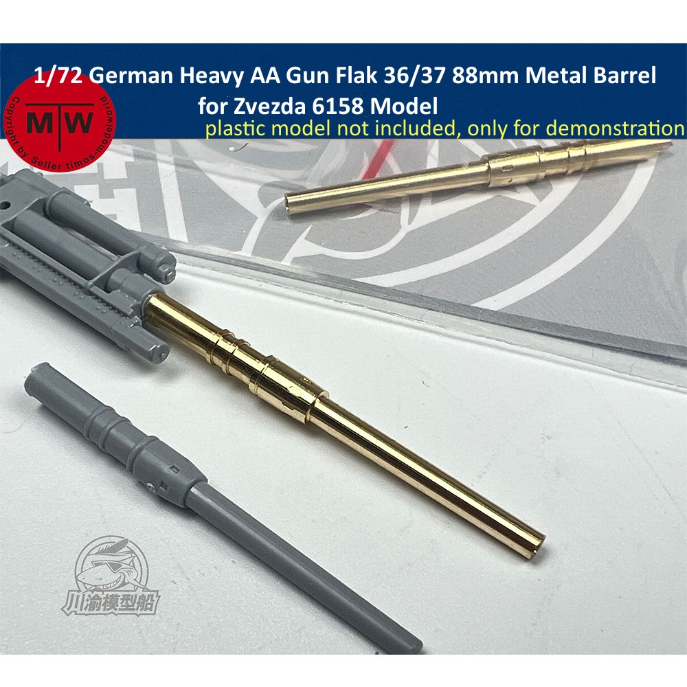 1/72 Scale German Heavy AA Gun - Model Kit Zvezda ulasan dan harga